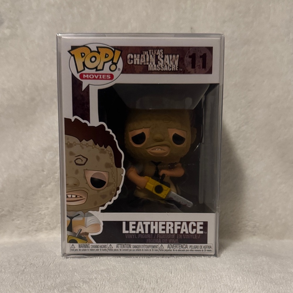 Funko Pop! Leatherface Figure - Brown and Black